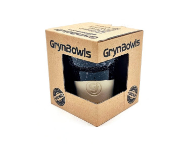 Чаша для кальяна GrynBowls Accent глазурь Черно-белая