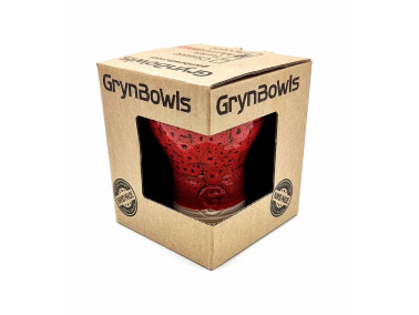 Чаша для кальяна GrynBowls Mummy глазурь красная
