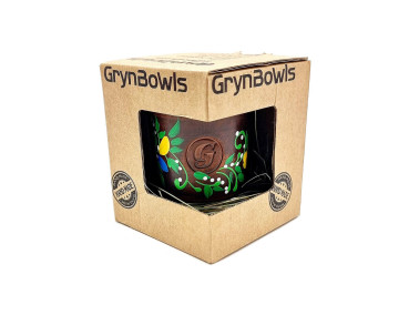 Чаша для кальяна GrynBowls Accent рисованный желтый цветок