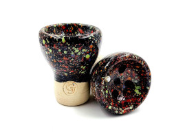Чаша для кальяну GrynBowls Mummy глазур коричнева