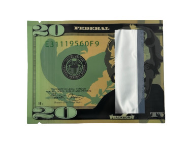 Зип пакет для табака 20 Dollar
