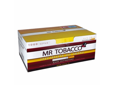 Гильзы для сигарет MR. TABACCO 1000 (20мм)