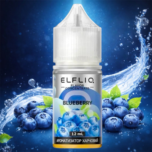 Набор для самозамеса Elf Liq Blueberry 30 мл 50 мг со вкусом черники