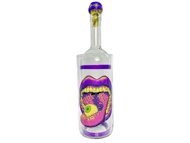Бонг - Водник для курения из стекла "Lips"