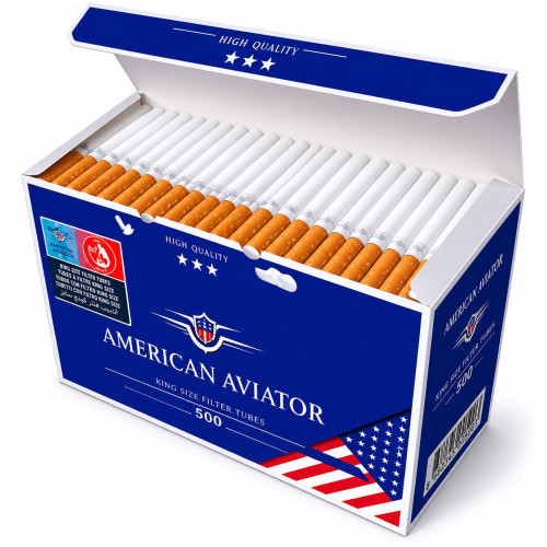 Гильзы для сигарет American Aviator 500 шт