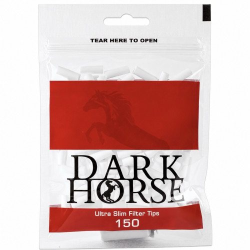 Фильтра для самокруток Dark Horse Ultra Slim 5,3х15 мм (150 шт)