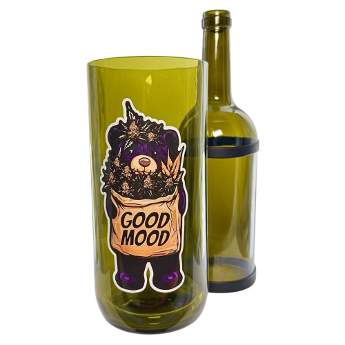 Бонг - Водник для курения из стекла «Good Mood Black»