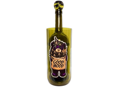 Бонг - Водник для курения из стекла «Good Mood Black»