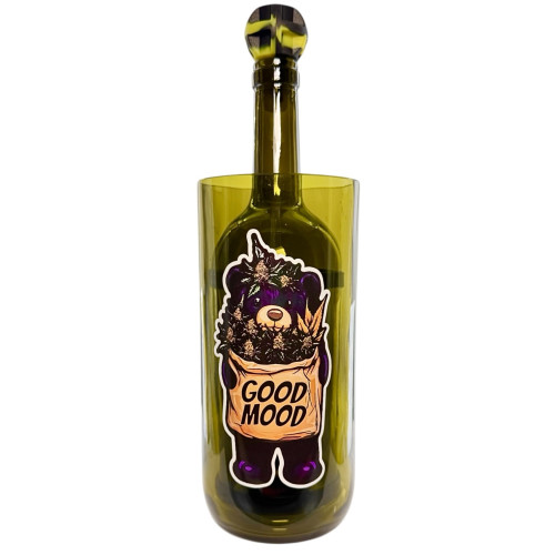 Бонг - Водник для курения из стекла «Good Mood Black»