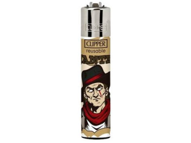 Зажигалка Clipper mini "Wanted Gang" #3