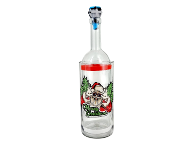 Бонг - Водник для курения из стекла «Merry Christmas» Щасливого Рождества