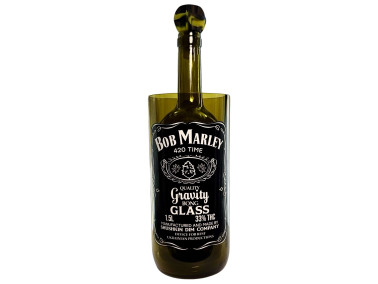 Водный бонг для курения «Bob Marley» Black