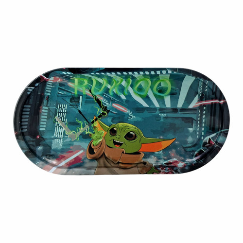 Набор для курения с стеклянным бонгом из 10 предметов "Rukioo"  Yoda