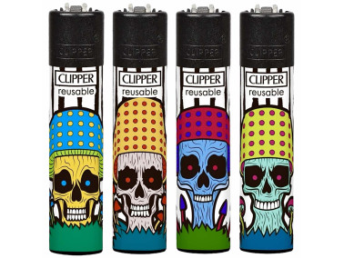 Зажигалка Clipper mini "Mushroom Heads"