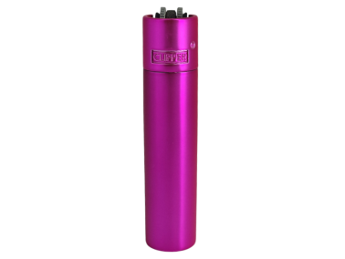 Зажигалка Clipper металл Pink (мат)