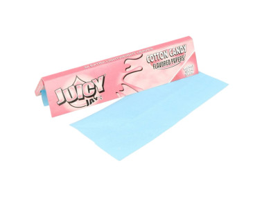 Папір для самокруток JUICY JAY’S COTTON CANDY KING SIZE SLIM зі смаком солодкої вати
