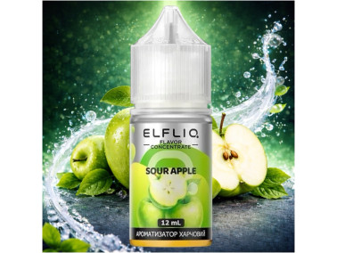 Набор для самозамеса Elf Liq Sour Apple 30 мл 50 мг со вкусом кислого яблока