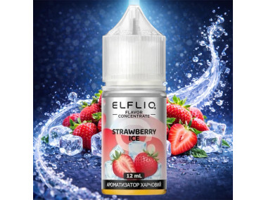 Набор для самозамеса Elf Liq Strawberry Ice 30 мл 50 мг со вкусом клубники с холодком