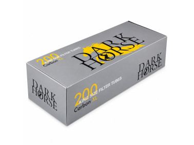Гильзы для сигарет Dark Horse Extra Long Carbon 200 шт