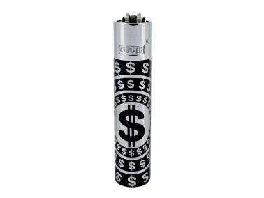 Зажигалка Clipper Dollar Silver