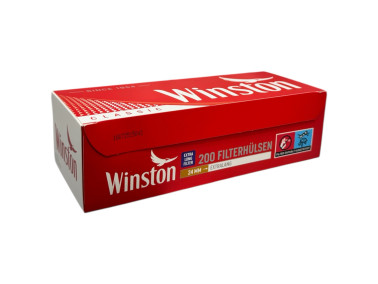 Гильзы для сигарет "Winston" 200 шт 24 мм