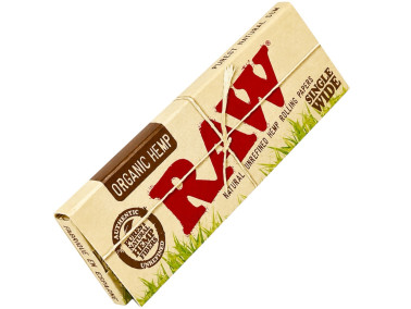 Бумага для самокруток RAW Organic Single Wide 70 мм