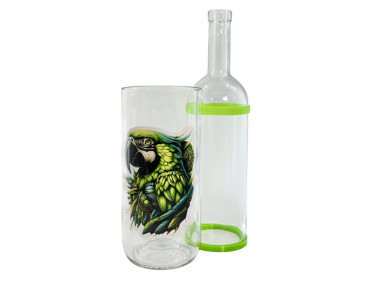 Бонг - Водник для курения из стекла «Macaw Weed» 