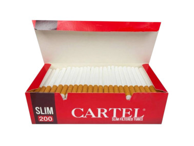 Гильзы для сигарет Cartel Slim 6.5 200 шт