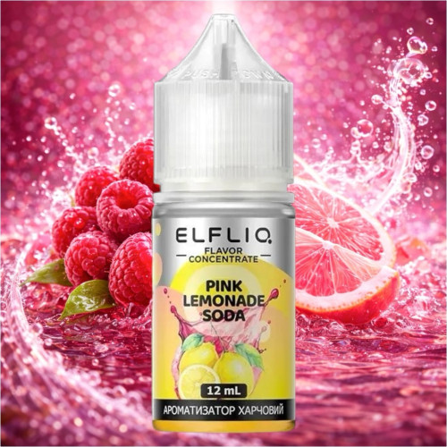 Набор для самозамеса Elf Liq Pink Lemonade Soda 30 мл 50 мг со вкусом розового лимонада
