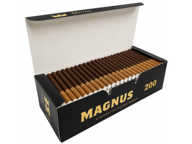 Гильзы для набивки сигарет Magnus Terra Extra Long 22мм 200 шт (Коричневые)
