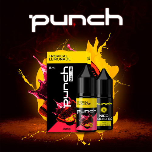 Набор для самозамеса Punch Tropical Lemonade 30 мл 50 мг со вкусом тропический лимонад