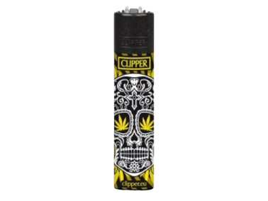 Зажигалка Clipper Classic Skulls #3