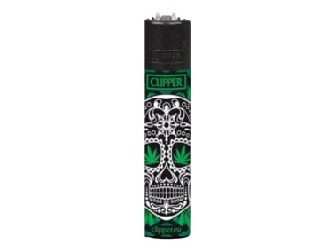 Зажигалка Clipper Classic Skulls #4