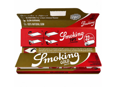 Бумага для самокруток Smoking KS GOLD +TIPS