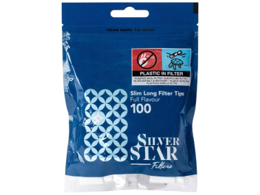 Фильтры для самокруток Silver Star 6х22мм