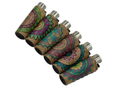 Зажигалка Clipper "Natural cork" с натуральным корковым покрытием