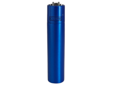 Зажигалка Clipper металл Blue (мат)