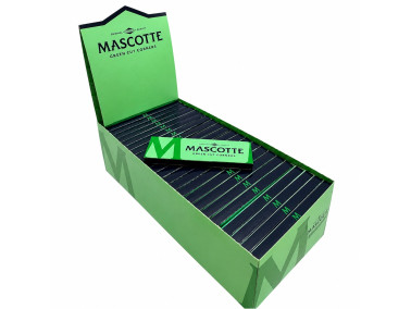 Бумага для самокруток MASCOTTE GREEN CC 50 шт 