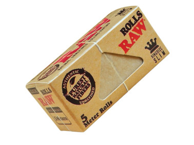 Бумага для самокруток в рулоне RAW Rolls Classic Slim 5 метров