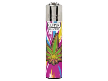 Зажигалка Clipper Classic Art Weed #2