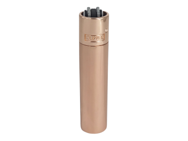 Зажигалка Clipper металл Rose Gold (глянец)