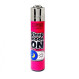 Зажигалка Clipper Classic Mood Mode Series Pink