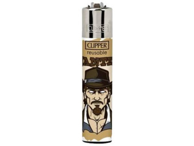Зажигалка Clipper mini "Wanted Gang" #1