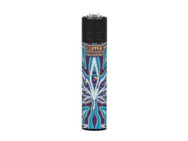 Зажигалка Clipper Classic Leaves Hemp #1
