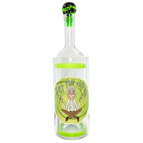 Водник из стекла для курения «Rick  Don't Worry»