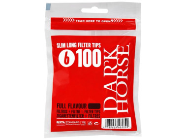 Фильтра для самокруток Dark Horse Slim Long  6/22