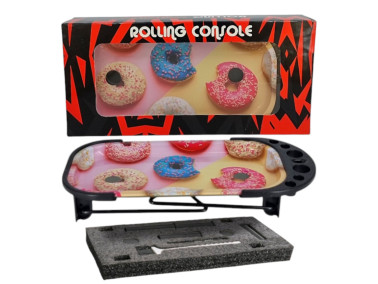 Піднос для набивання джоїнтів та блантів "Rolling Console" з пончиками
