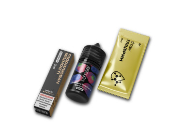 Набор для самозамеса Chaser Lux Blueberry Raspberry 65 мг 30 мл со вкусом черники и малины
