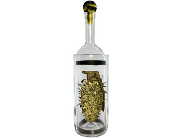 Водный из стекла «Weed Green Grenade»
