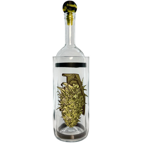 Водный из стекла «Weed Green Grenade»